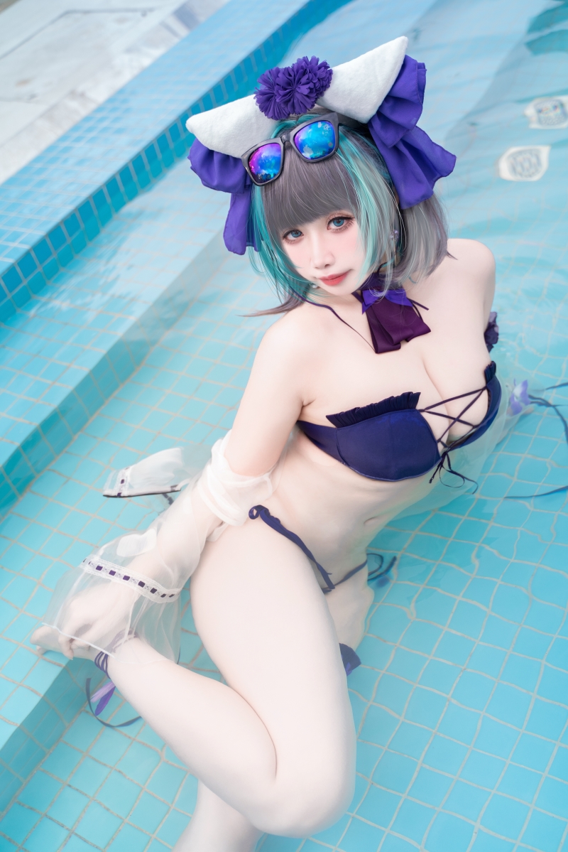 贞子蜜桃 柴郡 泳装【60P-1V1.19GB】图片作品下载 贞子蜜桃 柴郡 泳装【60P-1V1.19GB】图片作品下载